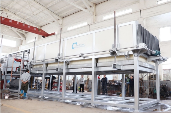 macchina del ghiaccio del blocco 2T che porta al tipo commerciale di raffreddamento diretto della macchina del blocco di ghiaccio dei frigoriferi