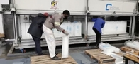 tipo commerciale di raffreddamento diretto della macchina del blocco di ghiaccio 3T per i frigoriferi