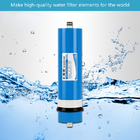 Cartuccia di filtraggio del sistema di osmosi inversa della famiglia 400GDP a 3.0*12 pollici 0,0001 micron