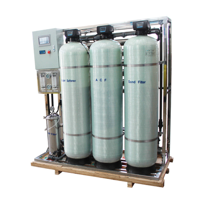 Il sistema automatico di purificazione dell'acqua del RO 1500L/Hr rimuove il cloro per acqua potabile