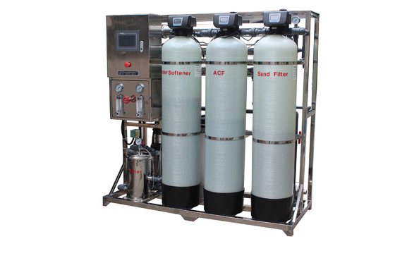 Il sistema di osmosi inversa 1000L/H rimuove il piombo ed il calcio di Flouride del ferro del manganese del sale
