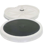 1/6 di diffusore fine del disco della bolla dell'aeratore del disco della membrana per il diametro 90*1000mm di trattamento delle acque