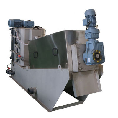 Materiale di acciaio inossidabile della filtropressa della voluta della macchina di disidratazione dei fanghi della voluta 304L