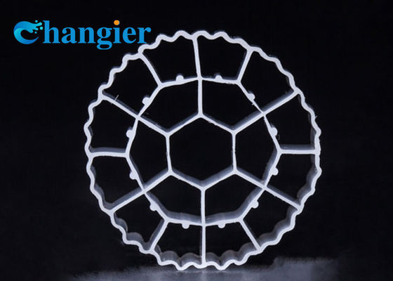 Di PE06 Φ25*10 bio- MBBR corpo filtrante di plastica dell'acqua di trattamento delle acque
