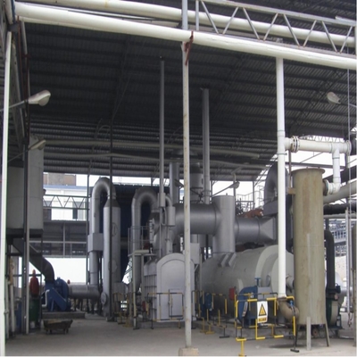 Trattamento dell'inceneritore del gas di rifiuti organici del solido liquido 2500 kg/h