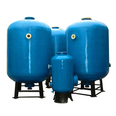 Colore del blu del serbatoio dell'acqua del carro armato del contenitore a pressione del RO di trattamento delle acque FRP